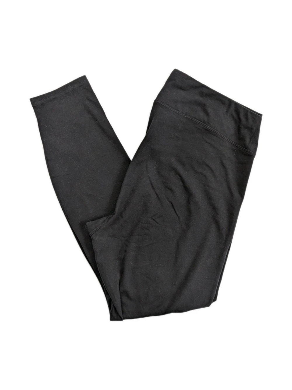 PACT Organic On The Go-To Legging in Black - Size XL Regular Ankle Length GUC